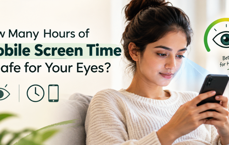 How Many Hours of Mobile Screen Time Is Safe for Your Eyes